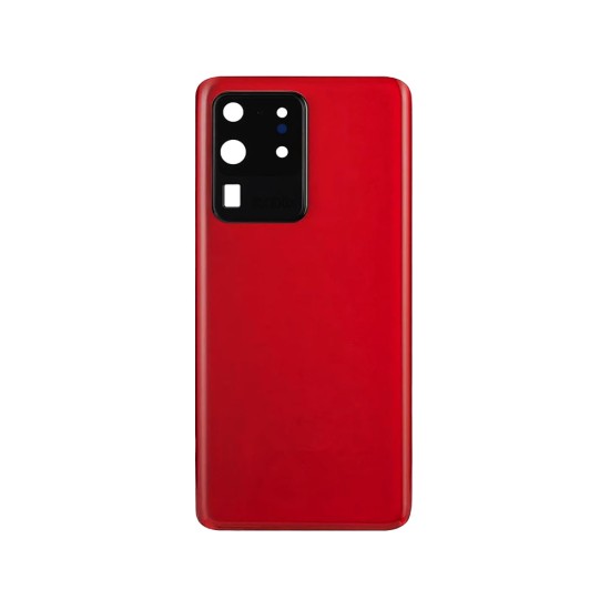 Back Cover+Camera Lens Samsung Galaxy S20 Ultra/G988 Red Back Cover+Camera Lens Samsung Galaxy S20 Ultra/G988 Red